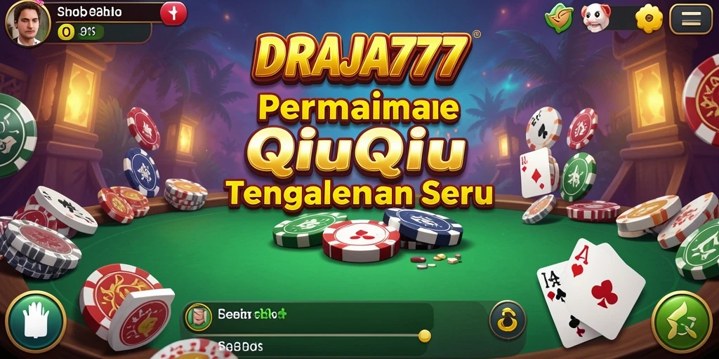 Screenshot DRAJA777 menampilkan gameplay QiuQiu yang seru dan menarik.