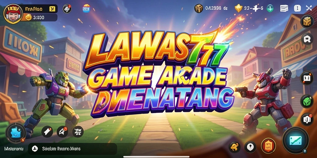Tampilan gameplay menantang dari LAWAS777 yang penuh warna.