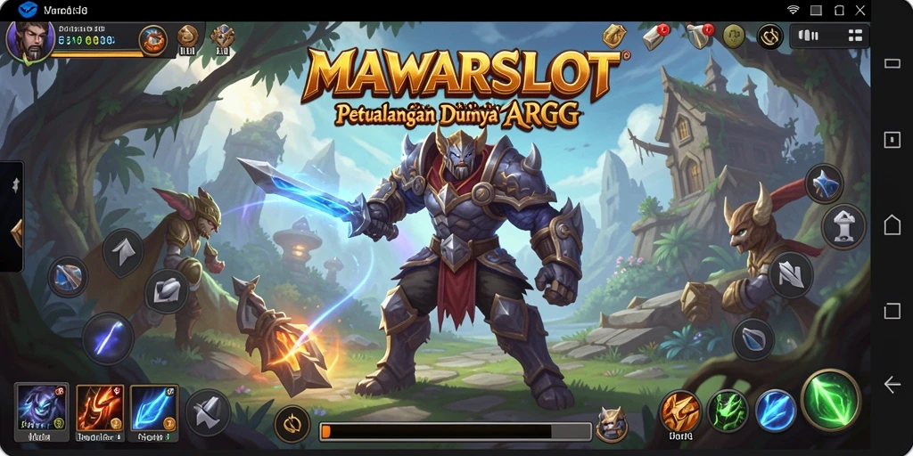 Tampilan gameplay MAWARSLOT yang menegangkan dan detail.