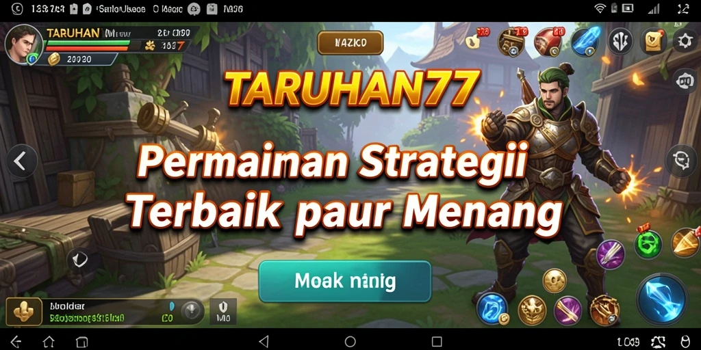 Gameplay strategis yang mendebarkan di TARUHAN77.
